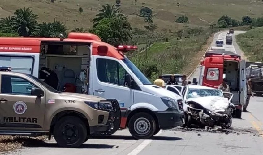  Empresária morre e três pessoas ficam feridas em acidente no interior do estado