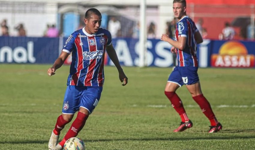  Bahia confirma time Sub-20 para enfrentar o Botafogo-PB pela Copa do Nordeste; saiba mais