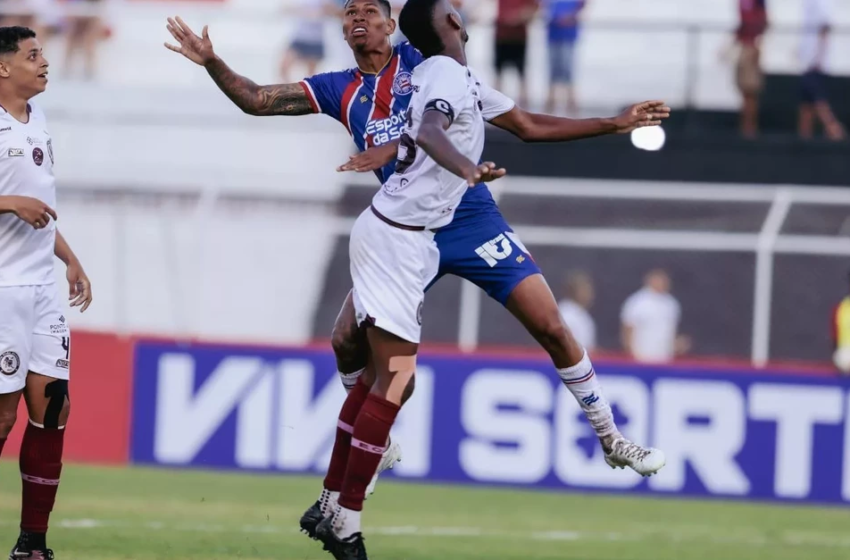  Sem brilho, Jacuipense e Bahia empatam sem gols pelo Campeonato Baiano