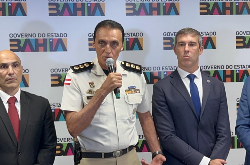 Novo comandante-geral da PM-BA promete fortalecer relação com a tropa e atuar com mais eficácia